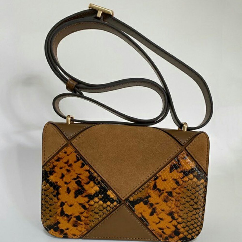 Tory Burch Eleanor Patchwork Convertible Shoulder… - image 2